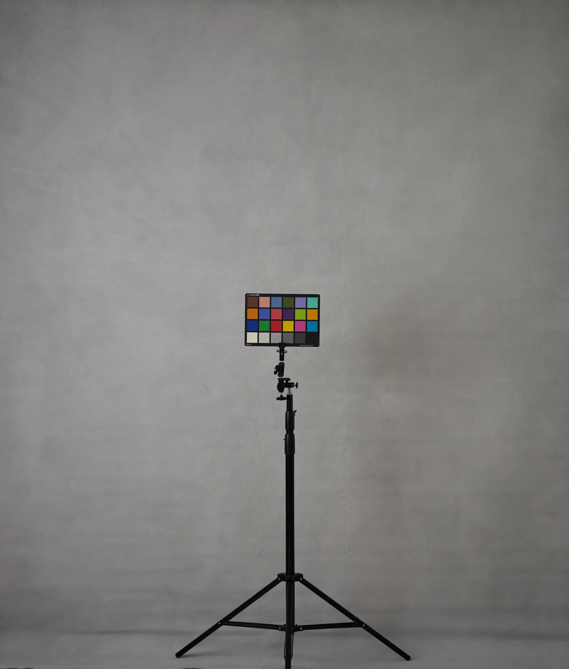 CB015R - Steel Grey hand-painted canvas backdrop, view 1
