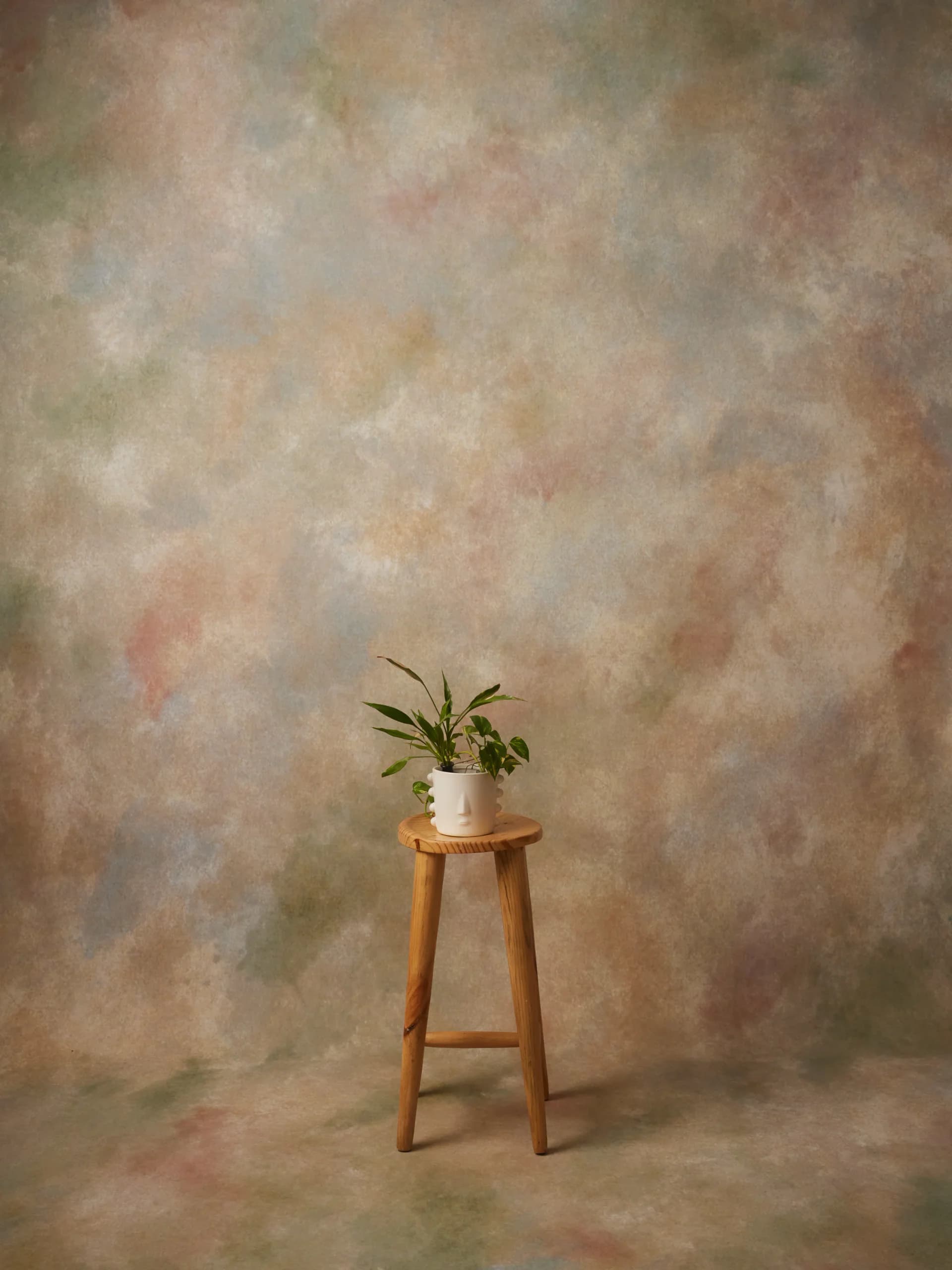 CB079RP - Pastel Cloud printed canvas backdrop, view 1