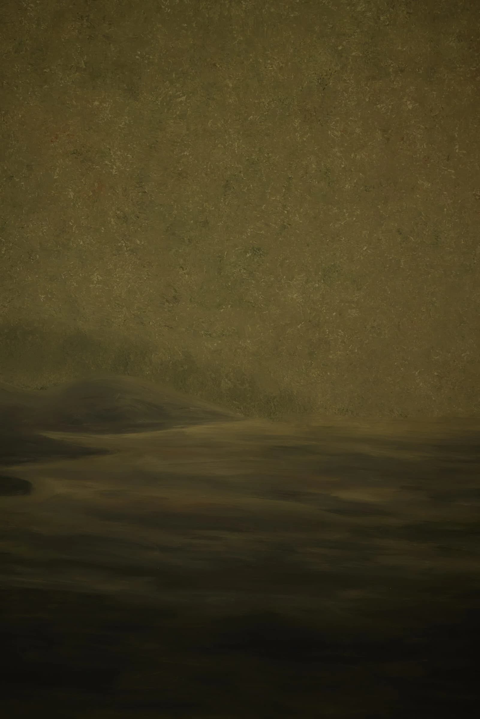 A004 - Midnight Dunes hand-painted canvas backdrop, view 2