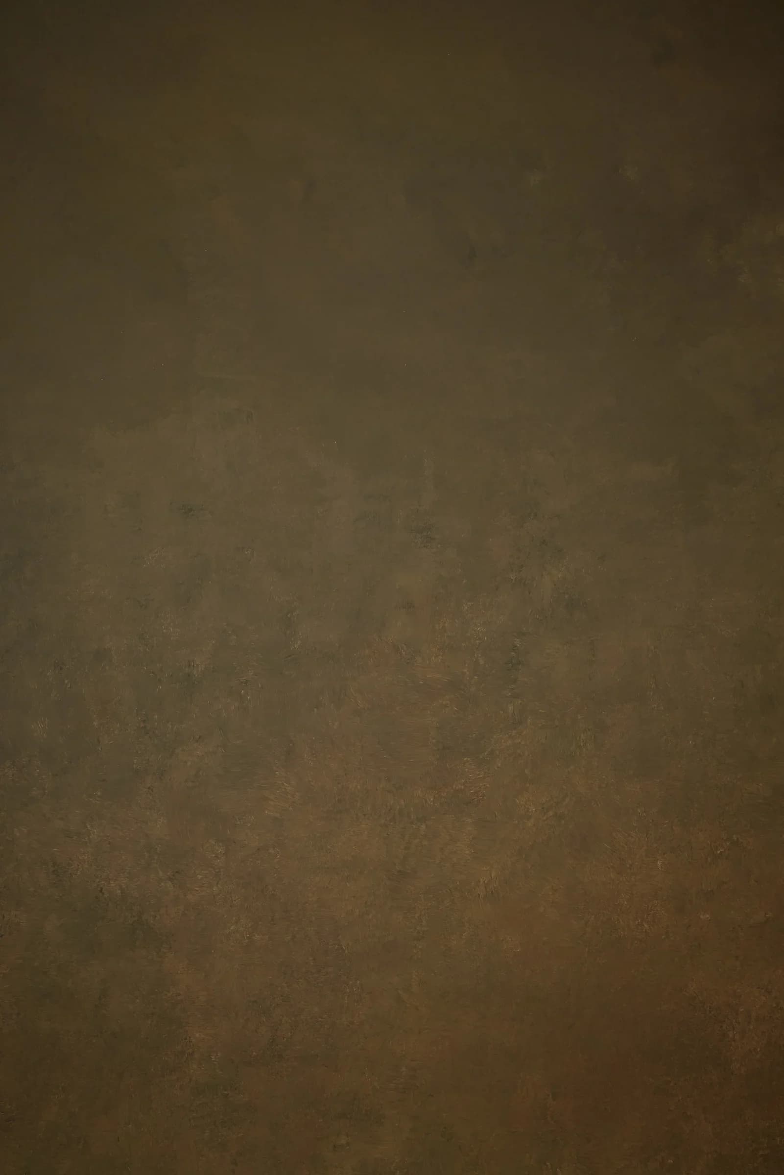 A016 - Olive Earth hand-painted canvas backdrop, view 3