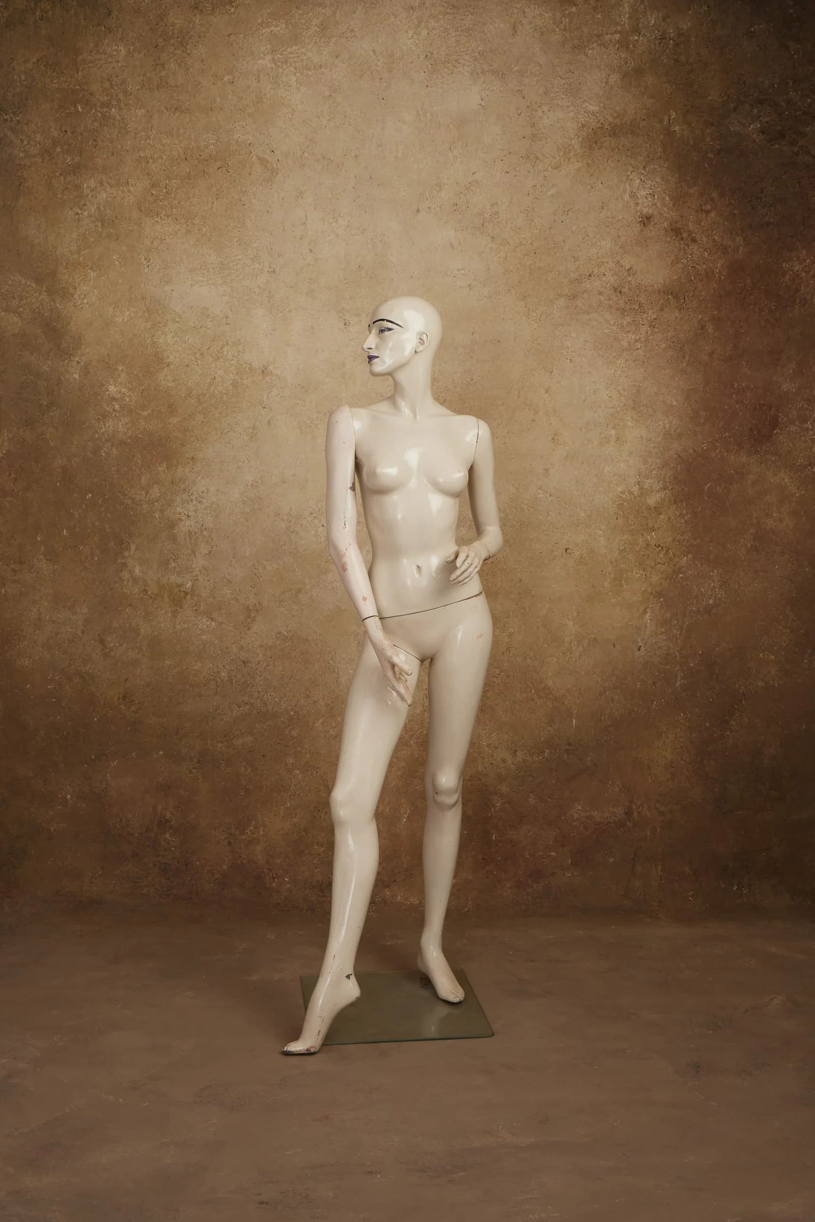 B005 - Bronze Horizon hand-painted canvas backdrop, view 1