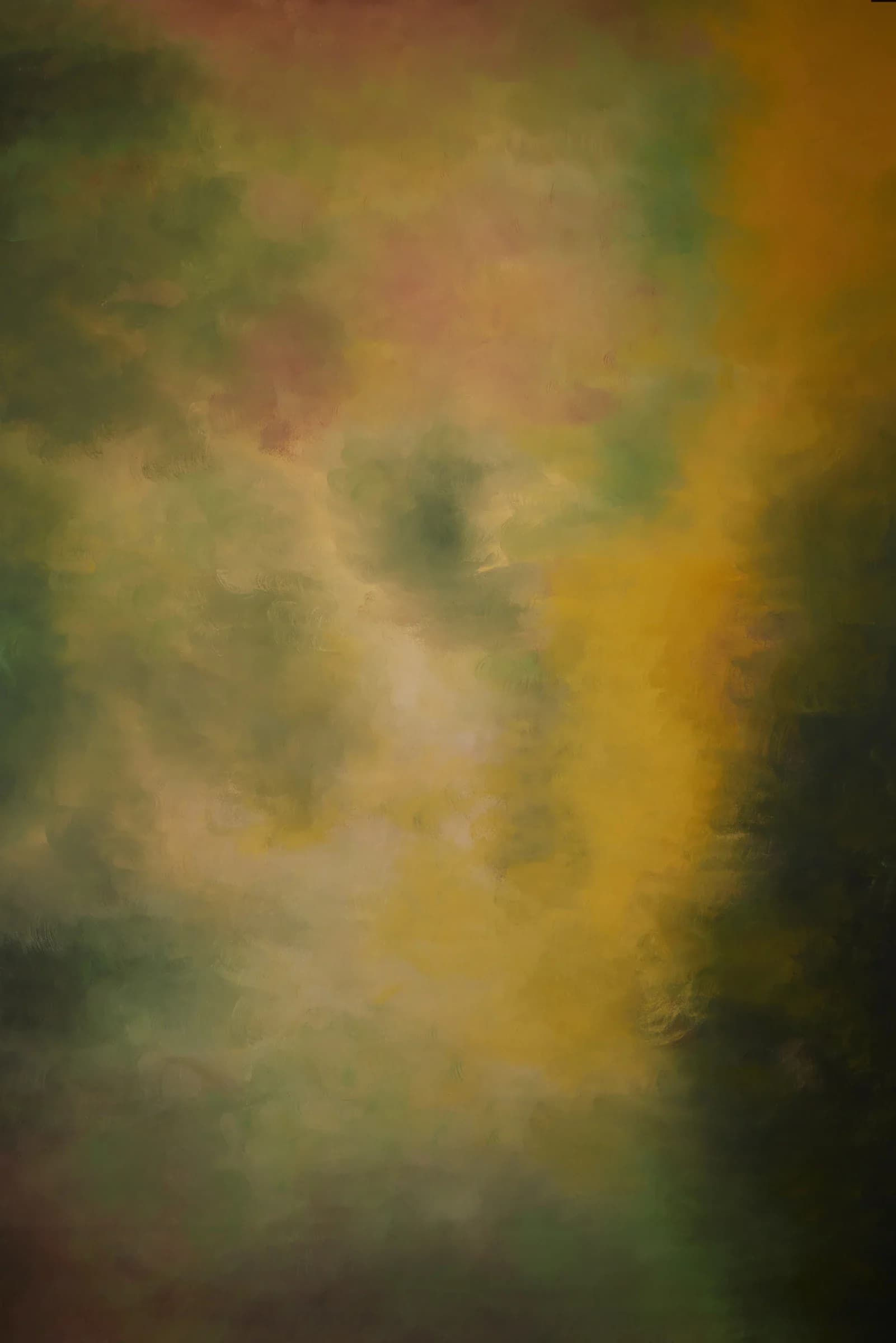 M002 - Ember Mist hand-painted canvas backdrop, view 4