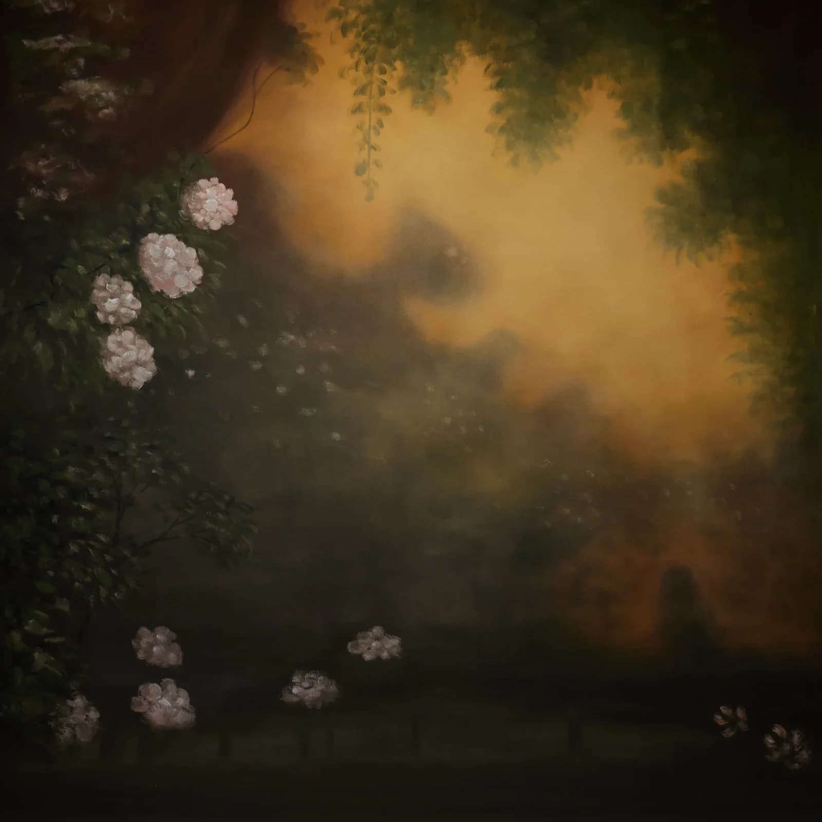 B010 - Secret Garden Digital Backdrop